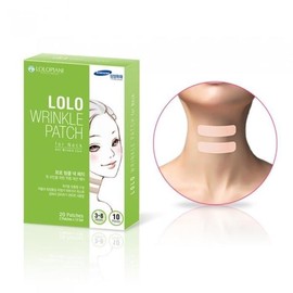 Loroskini Wrinkle Neck Neck Lifting Patch 10 sheets LS0236 / 로로스키니 링클 넥 목 리프팅 패치 10매 LS0236