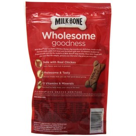 Milk-Bone Soft & Chewy Chicken Recipe Dog Treats, 5.6-Ounce (Pack Of 5)