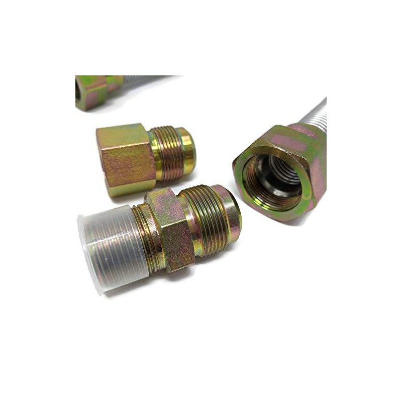 Midwest Hearth 3/4" Whistle Free Gas Flex Line for Fire