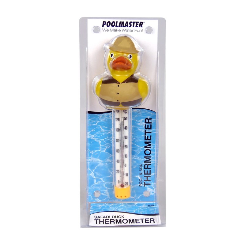 Poolmaster Safari Duck Swimming Pool and Spa Thermometer, 25301