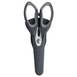 Berghoff 1106254 Kitchen Scissors with Case, Black/Stainless Steel