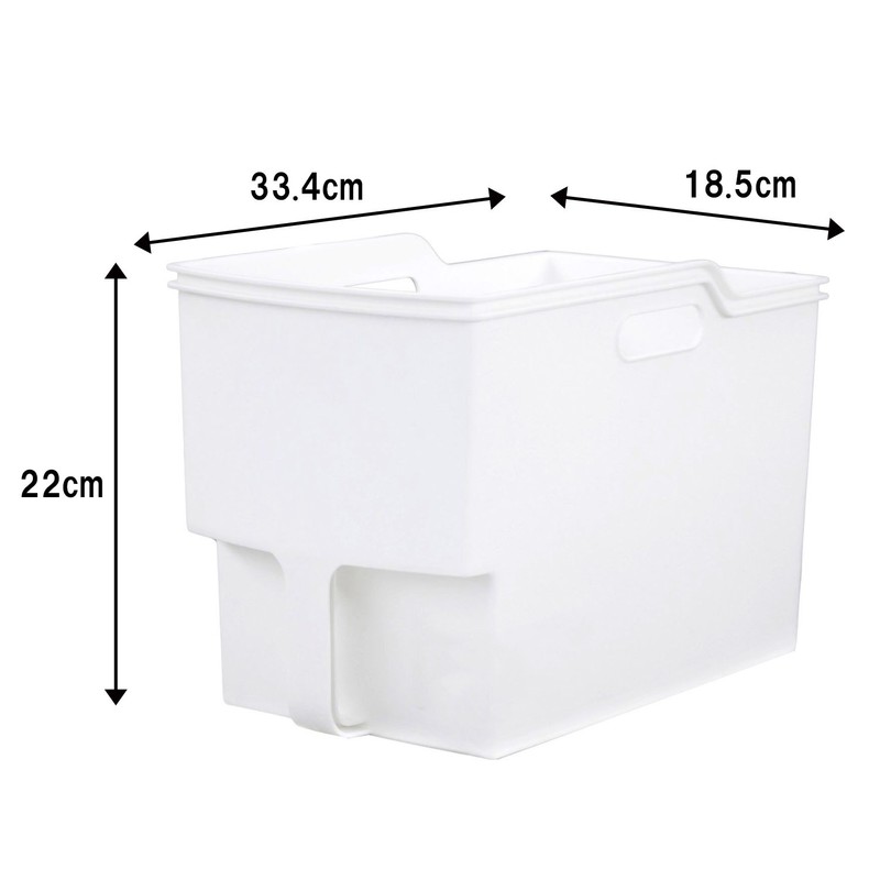 Fudogiken F-40105 Hanging Cabinet Box, Slim, White
