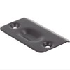 Stone Harbor Hardware Ball Catch Strike Plate, 2-1/4" x 1-3/8",