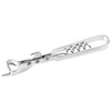 Chef Aid Can Opener with Corkscrew, Silver