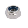 TA-VIGOR 4Pcs M10 x 1.5mm Nylon Hex Lock Nuts, 304