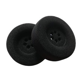 Premium Earpads Sponge Foam Ear Cushion Repair Parts for Plantronics SupraPlus CS351 CS351N CS361N CS510 CS520 W710 W720 WO300 WO350 71781-01 Wireless Headset (10 Pair)