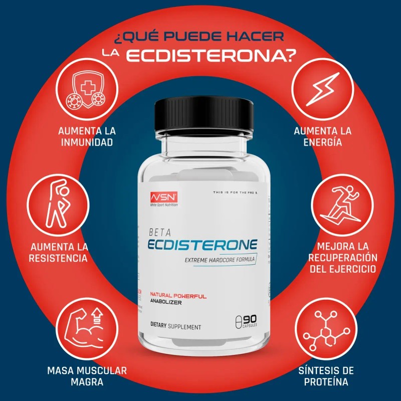 Wsn Ecdysterona Por Capsula 500 Reales Servicios Caps