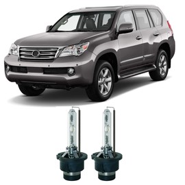 HID Replacement Headlight Bulbs Compatible with 2011-2025 Lexus GX 460 (4300K (Pure White))