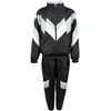 Foxxeo 80s Costume for Adults Premium 80s Tracksuit Assi –