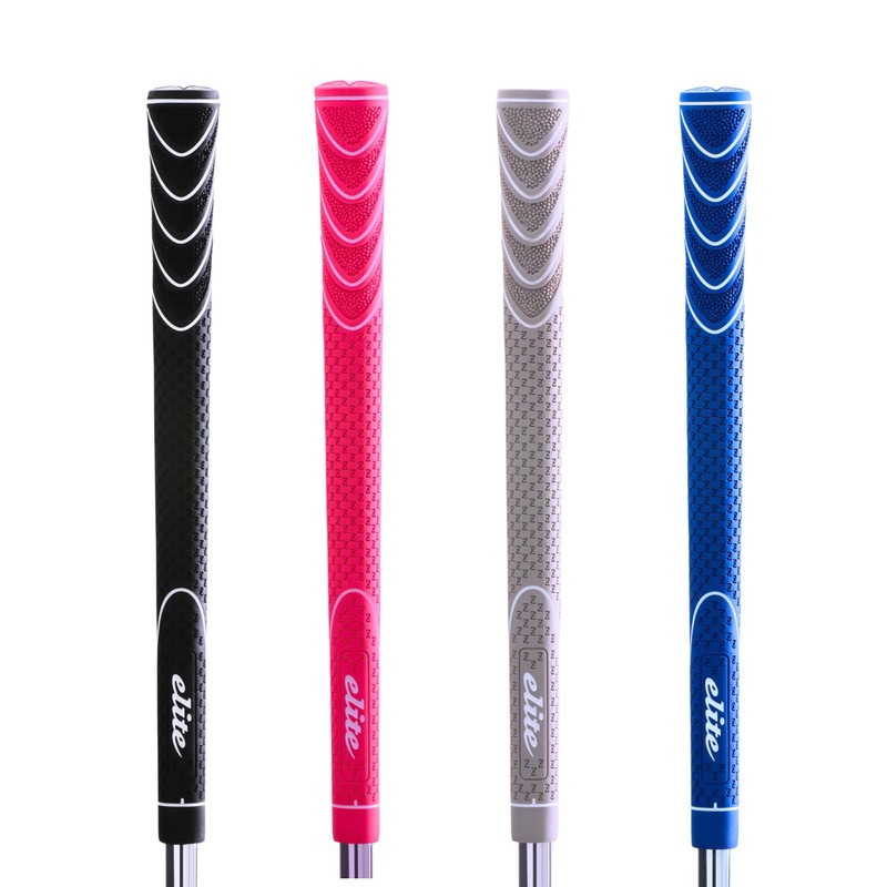 elitegrips Stinglace Rim Golf Grips, Set of 10, No Backline,