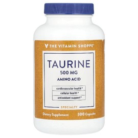 The Vitamin Shop Taurine 500mg Taurine capsules 300 tablets, 1 piece / 더비타민샵 타우린 500mg Taurine 캡슐 300정, 1개