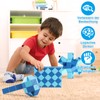 ECHOCUBE Magic Snake Cube, 48 Blocks Magic Snake Ruler Twist