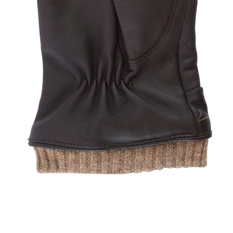 NF NITZSCHE fashion - Leather gloves for men - 100%
