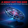 Hand Controlled Flying Drone Children Flying Toy Blue Hand Drone