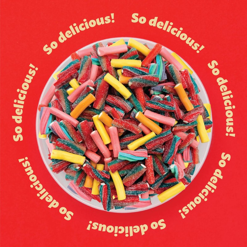 Pencil Bites Gummy Candy Mix | 2-Pound Pack | Assorted