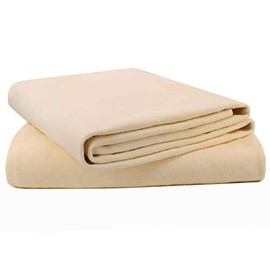 JINHENB 2 Pack Chamois Leathers for Cars Natural Chamois Leather Car Washing Towels Super Absorbent Car home Window Glass Quick Drying Cleaning Cloth Car Towel(30x40cm)