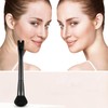 Nose Contour Brush - 2 in 1 Blush Brush,U Shape
