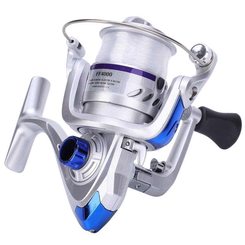 Portable Fishing Reel Casting Rods with Fish Wire Spinning Reel