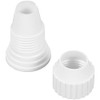 Wilton W4181006 Acoplador, grande, 1 paquete, blanco