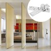 Jeanoko 2 Pieces Revolving Door Hinge 360 Degree Swivel Hinge