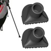 MiOYOOW 2pcs Golf Bag Stand Replacement Feet, High Stability Golf