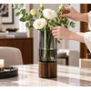 Glass Decorative Vase for Home Décor – Simple Retro Design