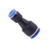 Pneumatic Connectors,10mm to 8mm Pneumatic Fittings Push in Straight Double