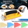 EMAGEREN Handle Sander with Sponge Handle, Sandpaper Holder Manual Hand