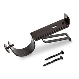 Rod Desyne Sinlge Brackets (1.5 Bkt Pcs) Single Piece, Cocoa