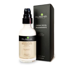 Rusens - Crema Facial Regenerante (Antiedad) 100% Natural, 25+ años, Ideal para piel normal a mixta
