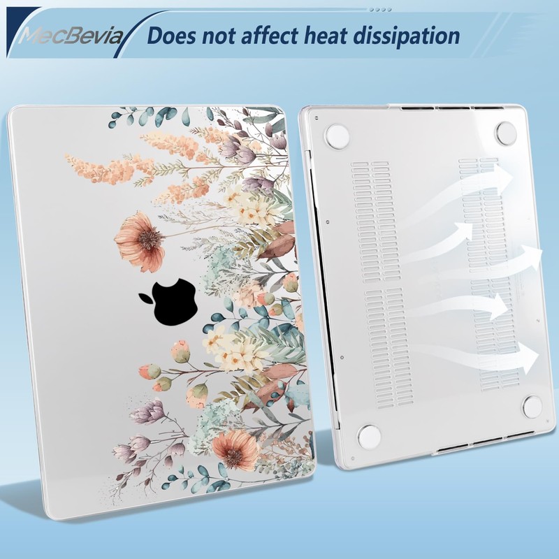 MecBevia for MacBook Pro 16 inch Case M5 M4 M3