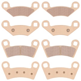 Youxmoto Sintered Brake Pads Fit for POLARIS Outlaw 450 MXR / 525 IRS 2008-2011, Front Rear Brake Pads Fit for Polaris RZR 570 800-2008 2009 2010 2011 2012 2013 2014, fits 2203318, 2203930, 1911197