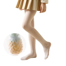 Buffydeer Kids' Stockings, Leggings, Tights, Girls, Dance Socks, Children, Pantyhose, Kids' Tights, Beautiful Legs, Pantyhose for Girls, beige