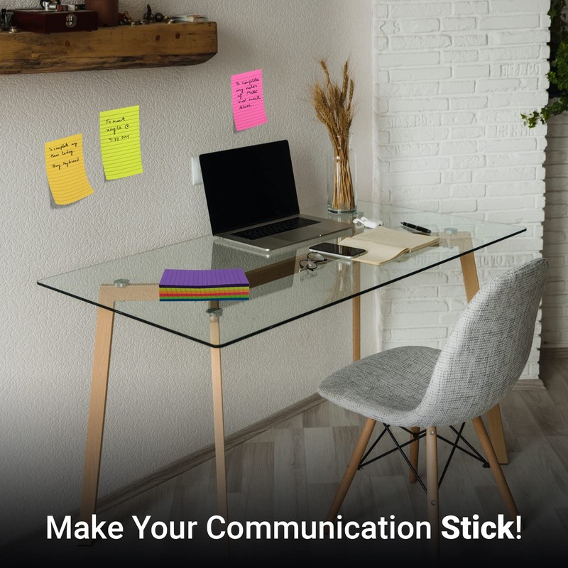 4 in x 6 in Lined Sticky Notes for Post,6