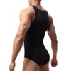 WMIERFI Men's Breathable Mesh Tank Top One Piece Wrestling Singlet