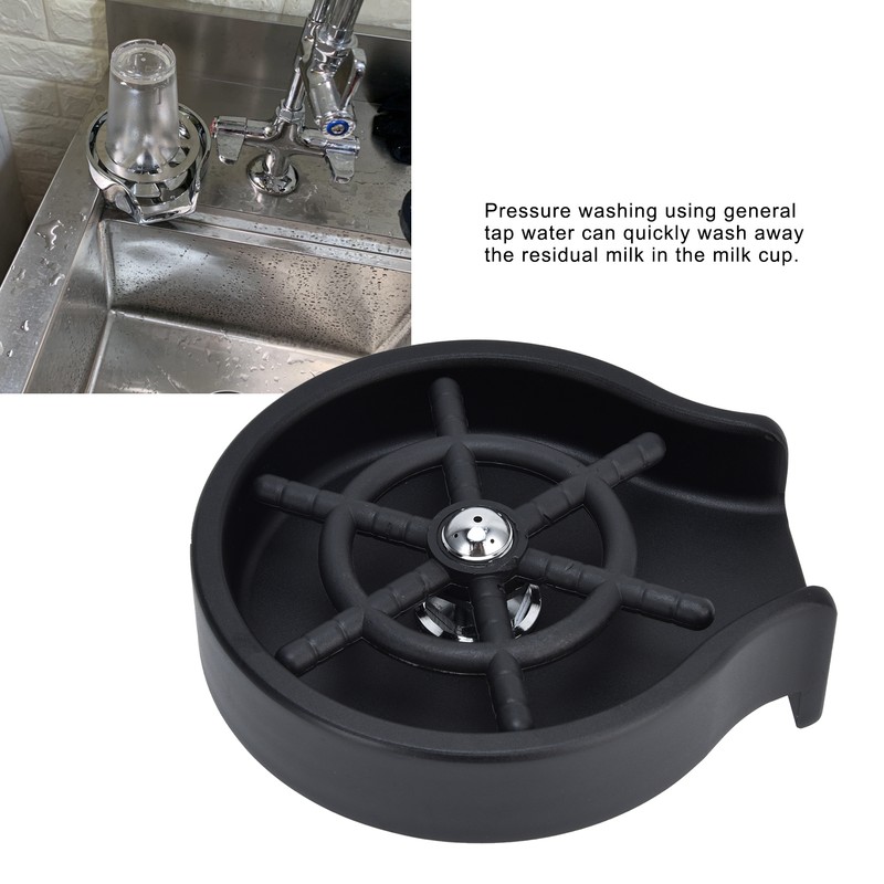 Kitchen Sink Glass Rinser High Pressure Automatic Cup Washer Cleaner