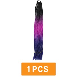 Ombre Braiding Hair Pre Stretched Soft Yaki Texture Kanekalon Synthetic Fiber Braids Hair Extensions 2917