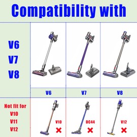 26.1V Charger Replacement for Dyson V6 V7 V8 SV04 SV05 SV06 SV07 SV09 DC60 DC61 DC62 Cordless Vacuum Cleaner 229602-01 965875-07 AC/DC Charging Cable Power Supply Adapter 6.6FT Black