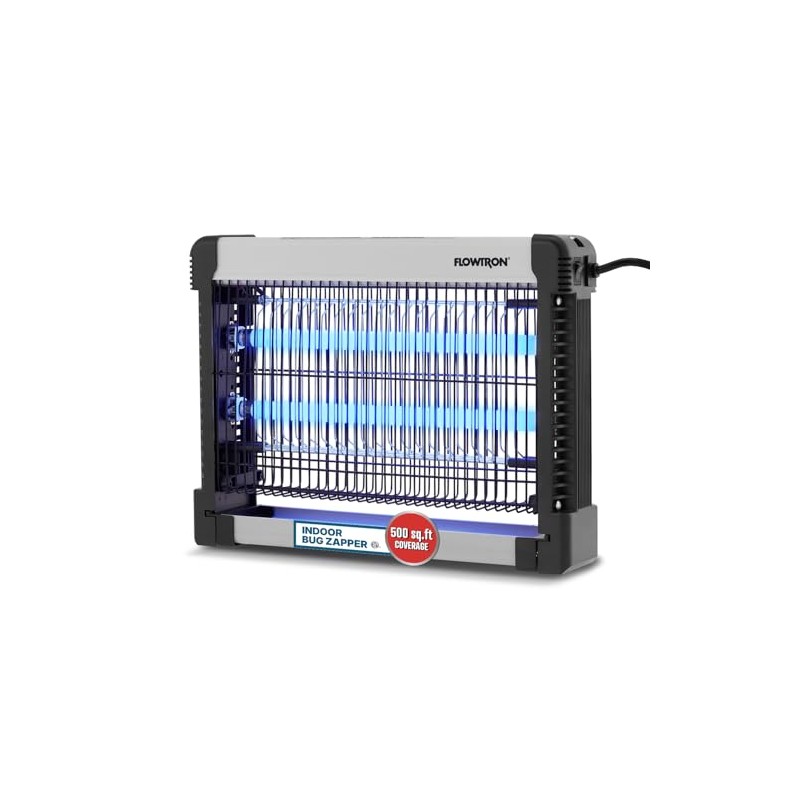 Flowtron Indoor Bug Zapper: 3000V Electric Insect Killer & Mosquito