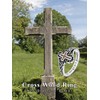 Lypic Cross Ring for Women 925 Sterling Silver Wooden Cross