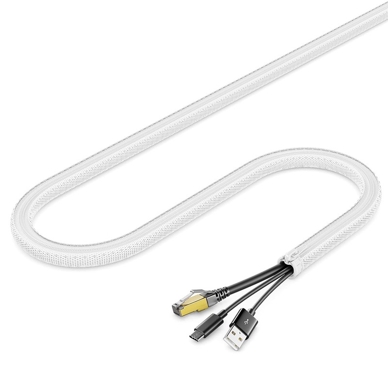 deleyCON 1.5 m Cable Sleeve with Zip 15 mm Diameter