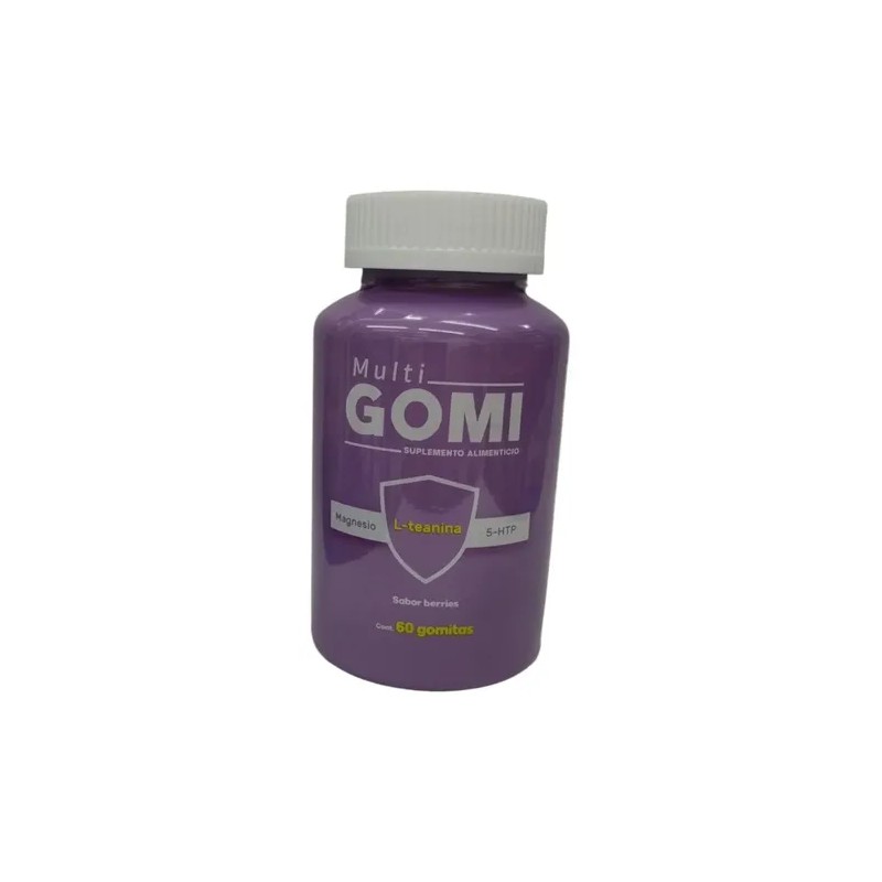 Gomitas Para Descansar Citrato Mag Sabor Berries 60 Gomitas