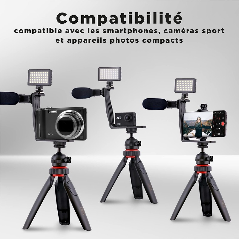 Pack Vlogger vidéo T'nB Influence