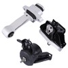 3PCS Engine Mount,Aublinto Engine Motor and Transmission Mount Set for