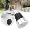 LED RV Bedside Lamp DC12 to 24V Silver 3W 3000K