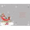 Cherry Orchard 'Auntie and Uncle' Christmas Card, Artistic Sleigh design