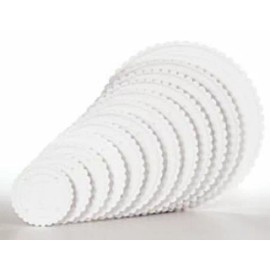 Wilton New Wilton Decorator Preferred Scalloped Separator Plates, sizes from 7"-16"  - 8" #302-8