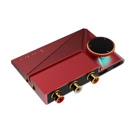 Khadas Tone 2 Pro USB DAC and Headphone Amplifier with Balanced RCA Hardware MQA Decoding (Tone2 Pro, Red, 1)