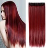 SEGO 66 cm Clip-In Hair Extensions 1 Weft 5 Clips