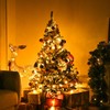 Yescom 5FT White Christmas Tree Artificial Pine Tree with 40